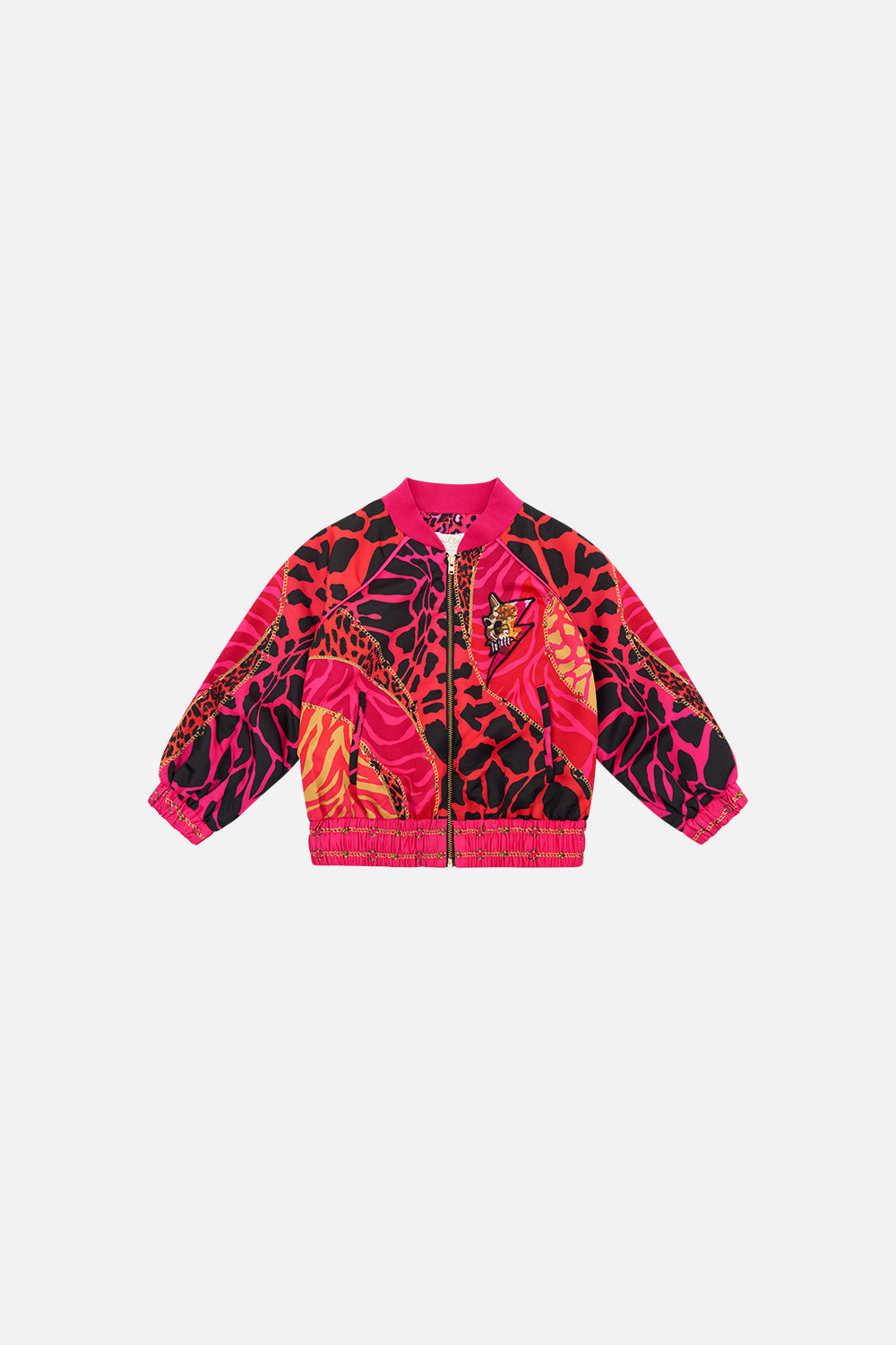 KIDS BOMBER JACKET 4-10 ALWAYS CHANGE YOUR SPOTS