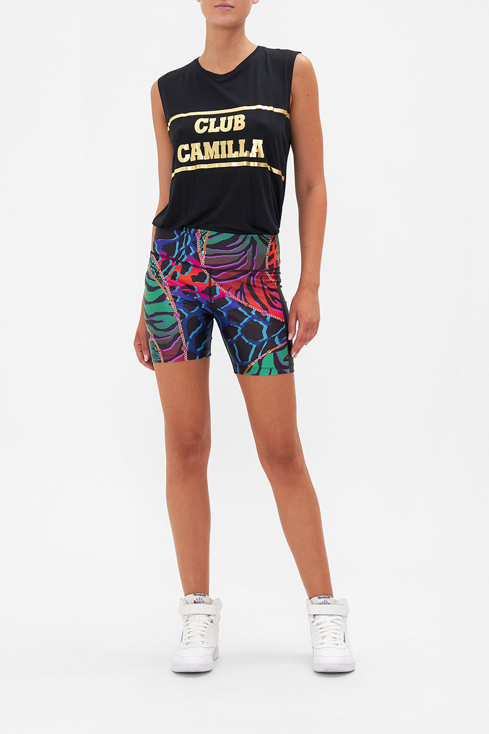 RUNNING BIKE SHORT UNDER THE NEON SUN