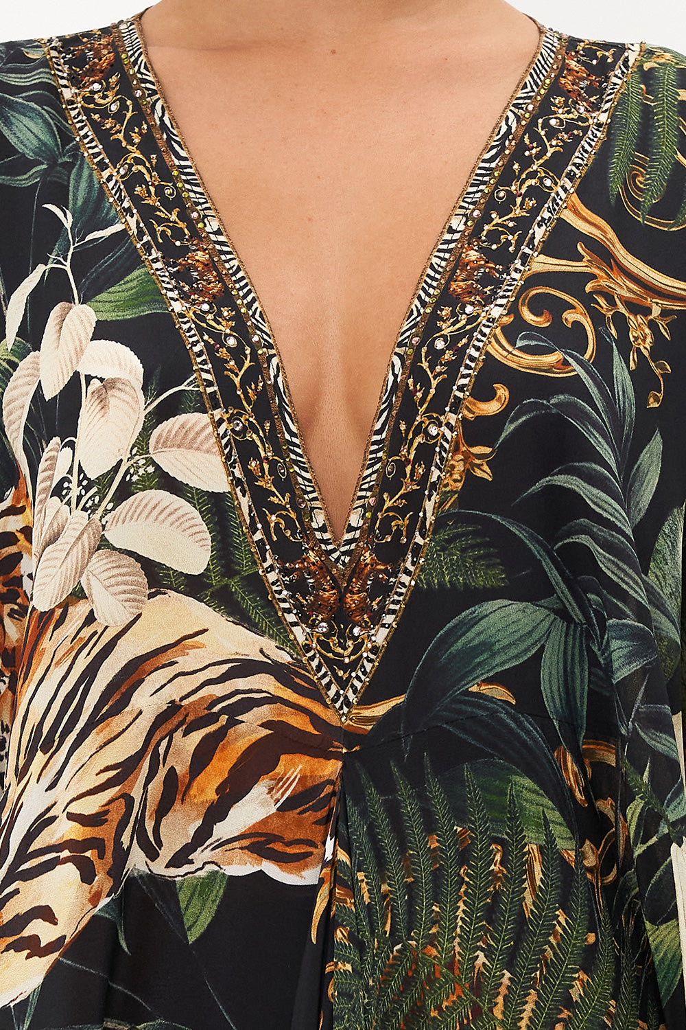 T SHAPE LONG KAFTAN EASY TIGER