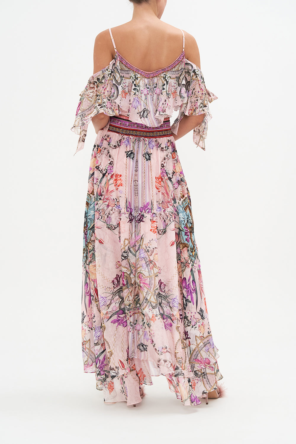 SKIRT WITH DOUBLE LAYER HEM MAD AS A SNAKE