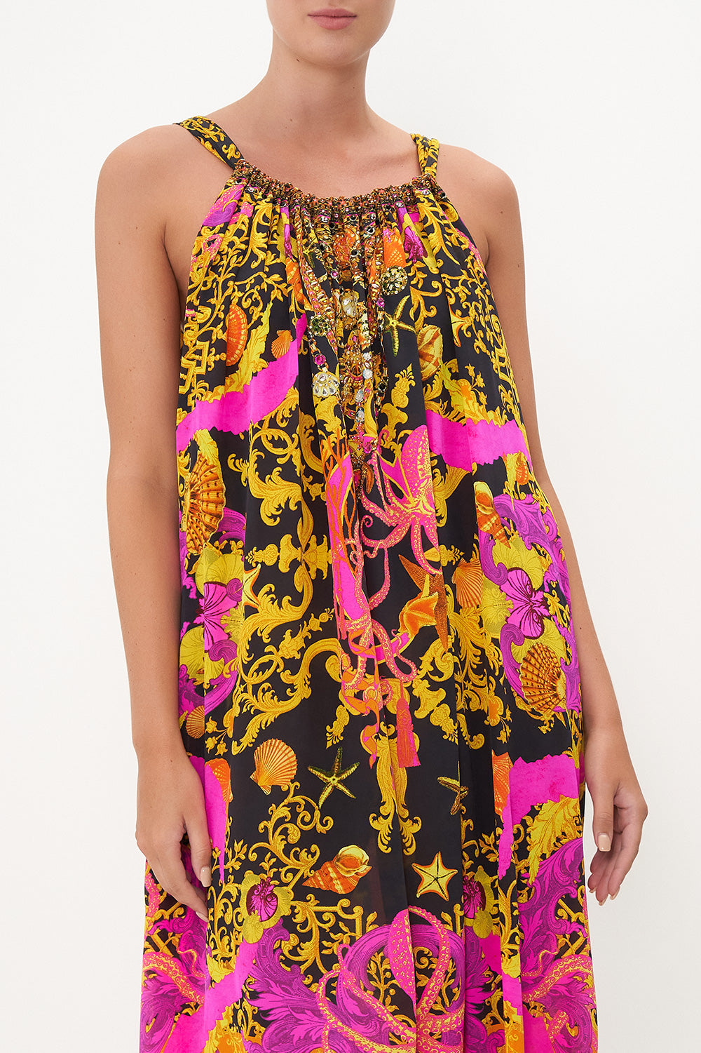 DRAWSTRING DRESS OCTOPIA