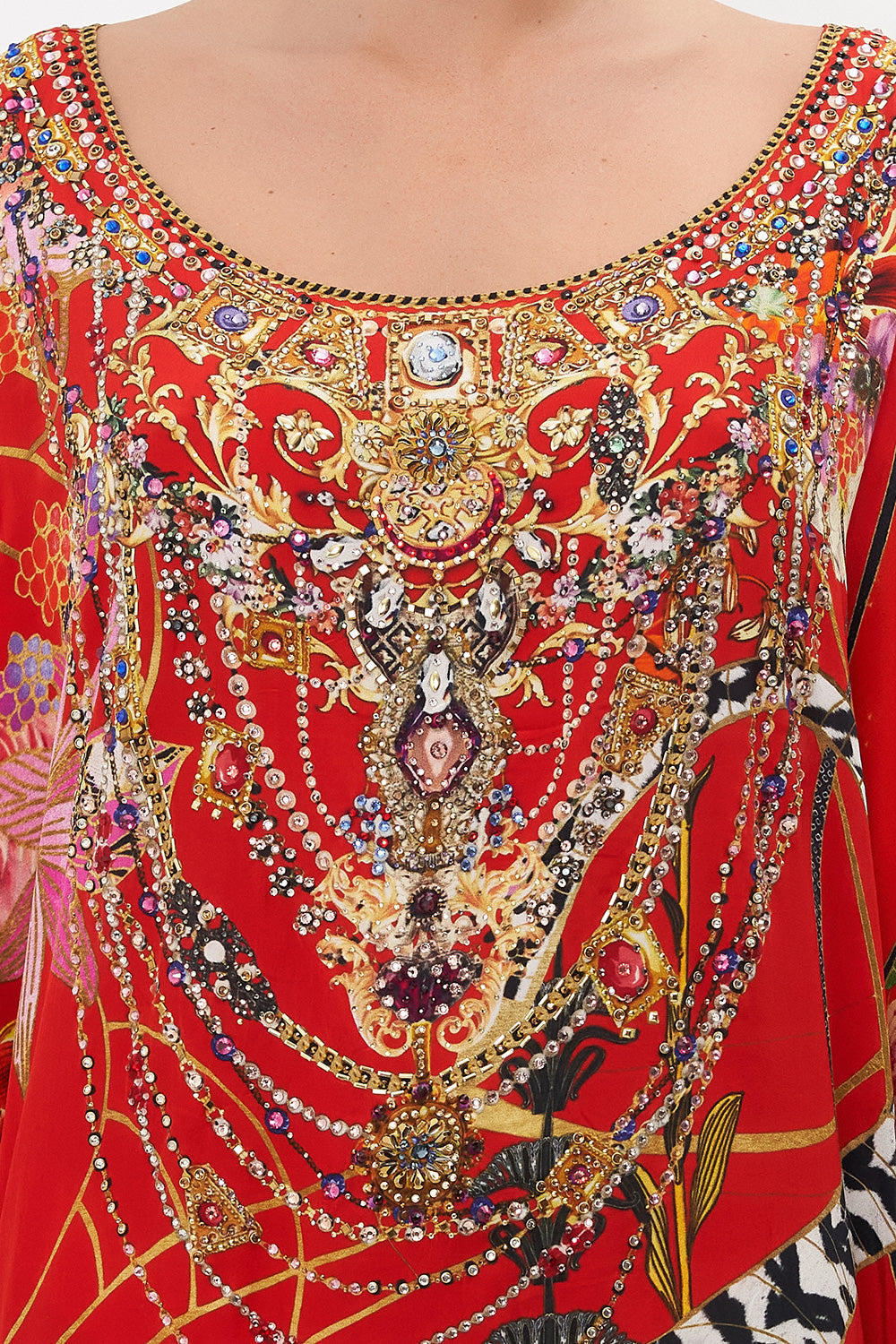 ROUND NECK KAFTAN THE LEGEND OF ZIBA