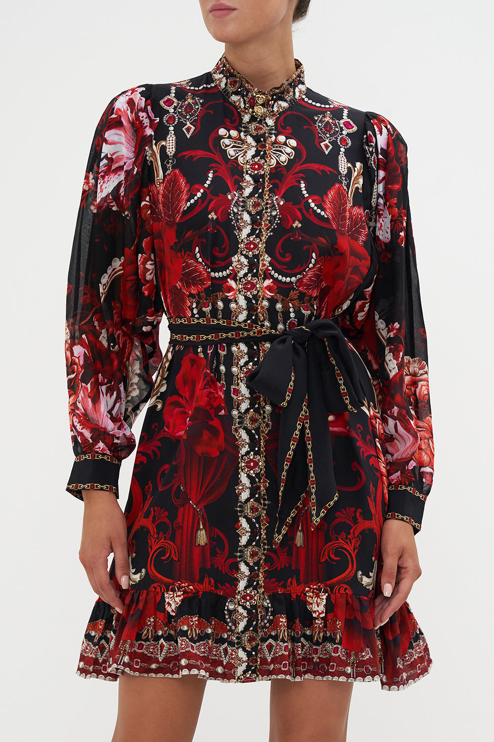 DROP SLEEVE SHIRT DRESS SISTERHOOD OF THE ROSE