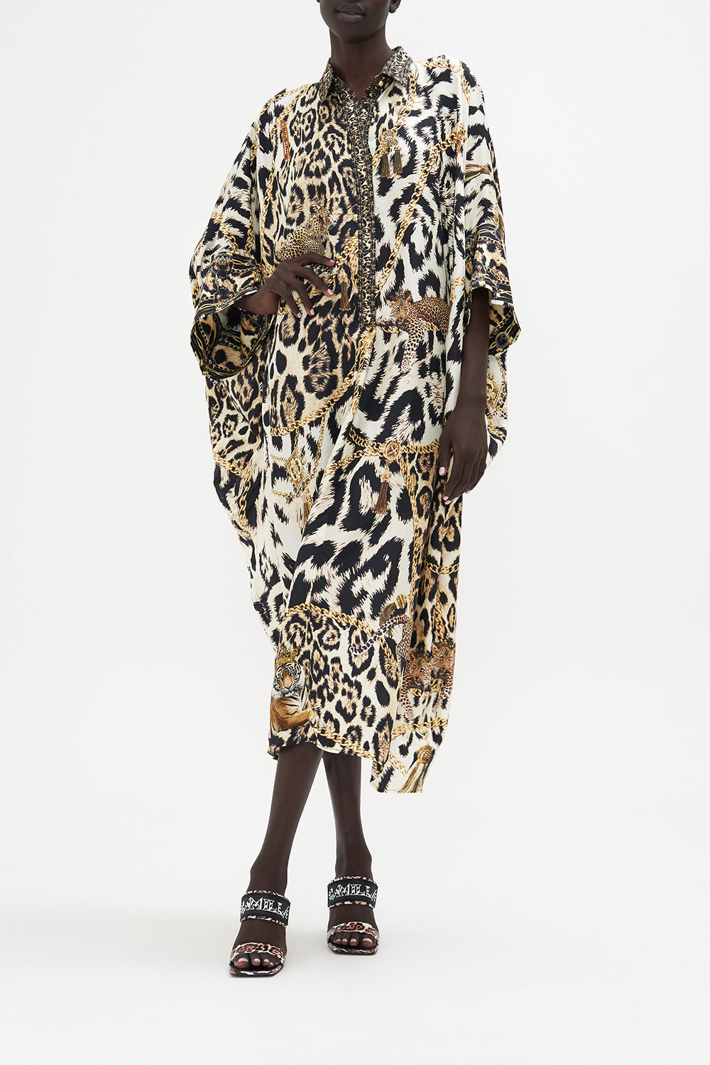 Batwing Kaftan Role Call print by CAMILLA