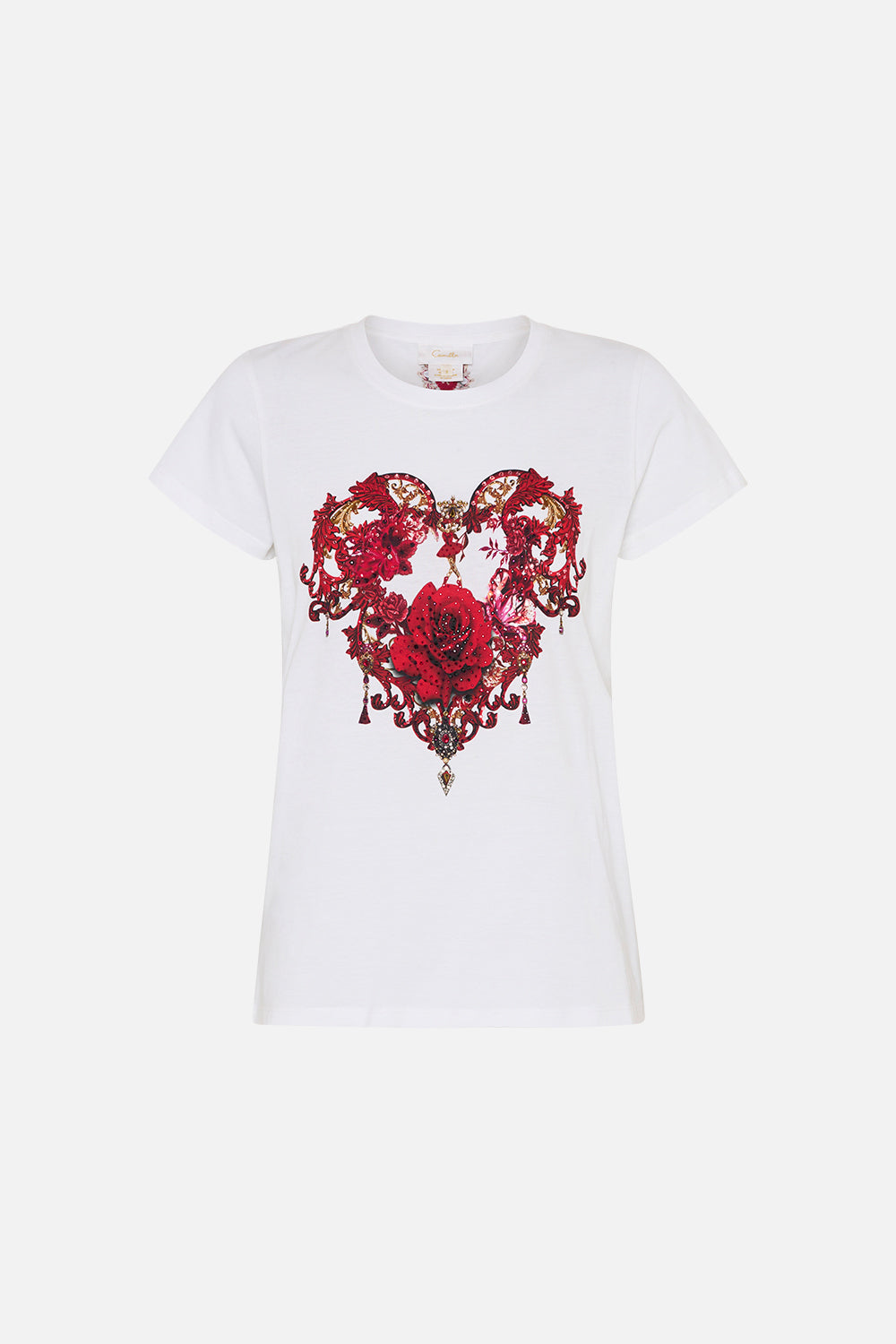 SLIM FIT  ROUND NECK T-SHIRT CROWN OF THORNS
