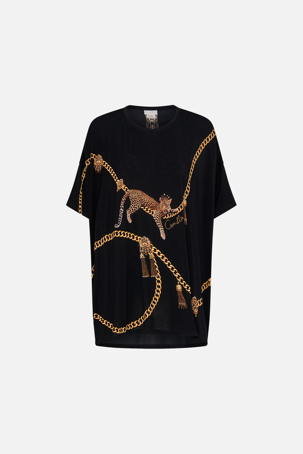 RELAXED FIT DROP SHOULDER TEE ROLE CALL