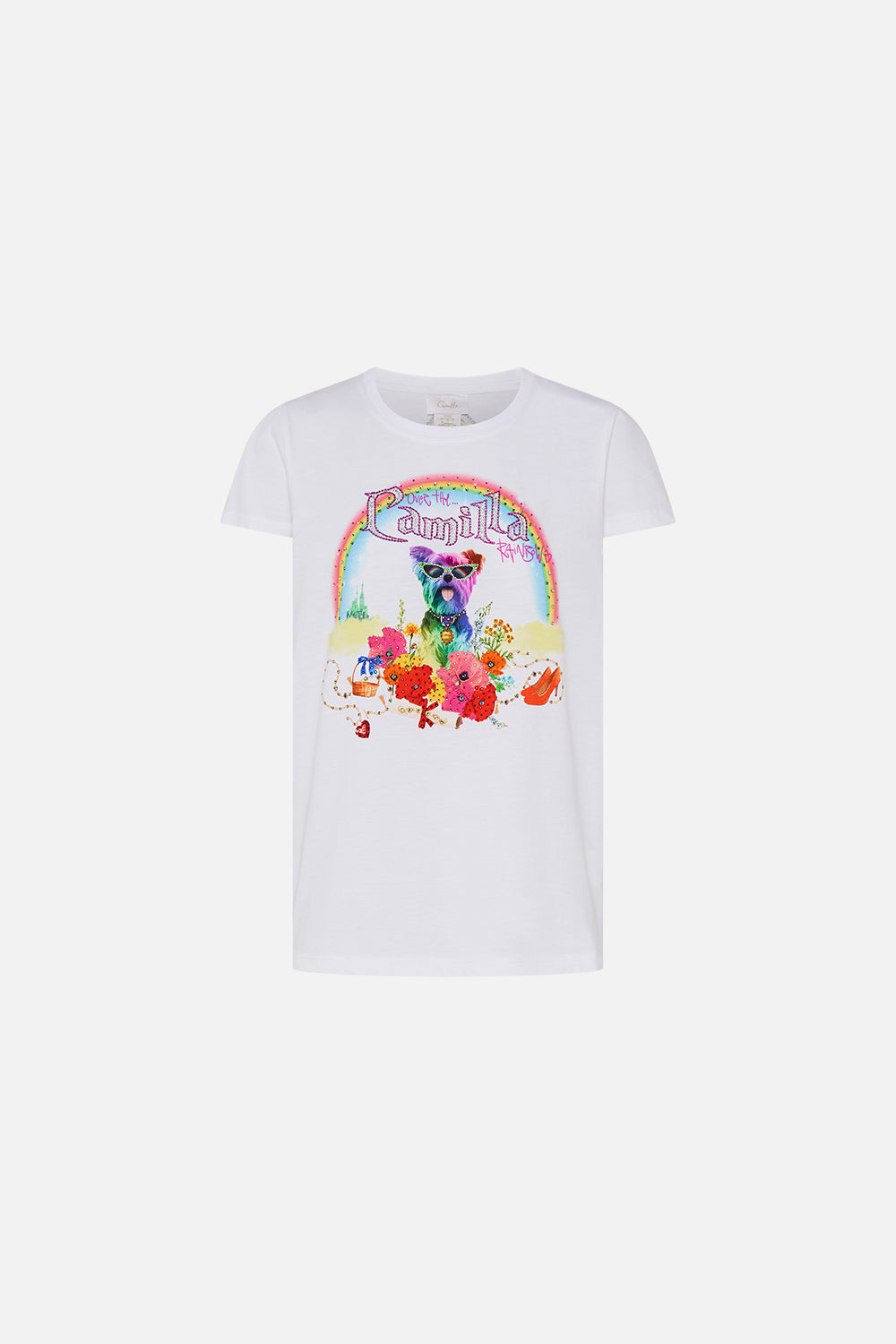 SLIM FIT  ROUND NECK T-SHIRT SUNLIGHT SYMPHONY