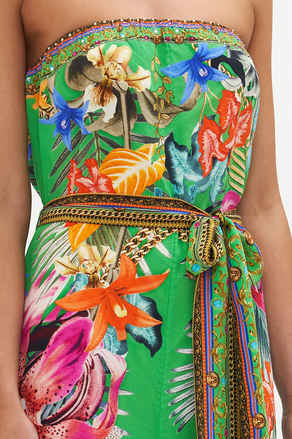 Tie Waist Strapless Jumpsuit CAMILLA EU CAMILLA EU