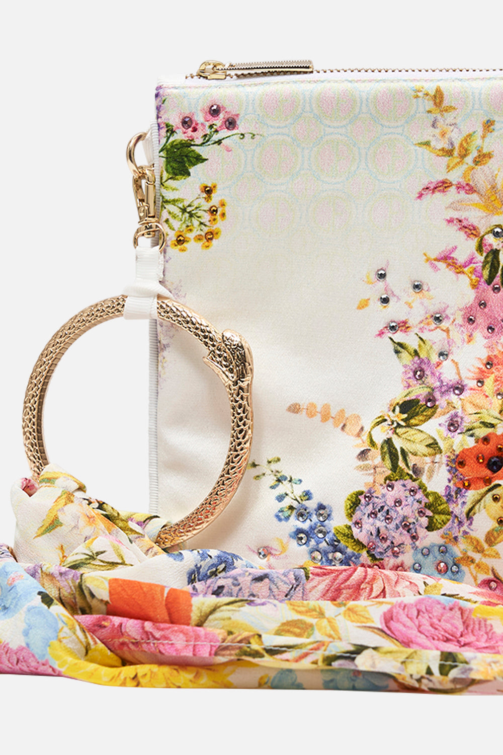 RING SCARF CLUTCH SUNLIGHT SYMPHONY