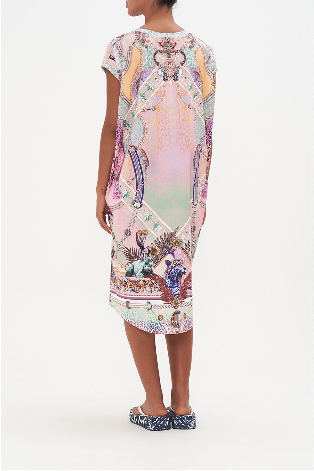 EXTENDED SHOULDER DRESS KITTY KAT KLUB