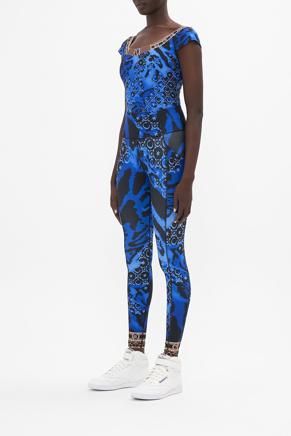 ACTIVE LEGGING WITH SIDE POCKET CAT GOT YOUR TONGUE