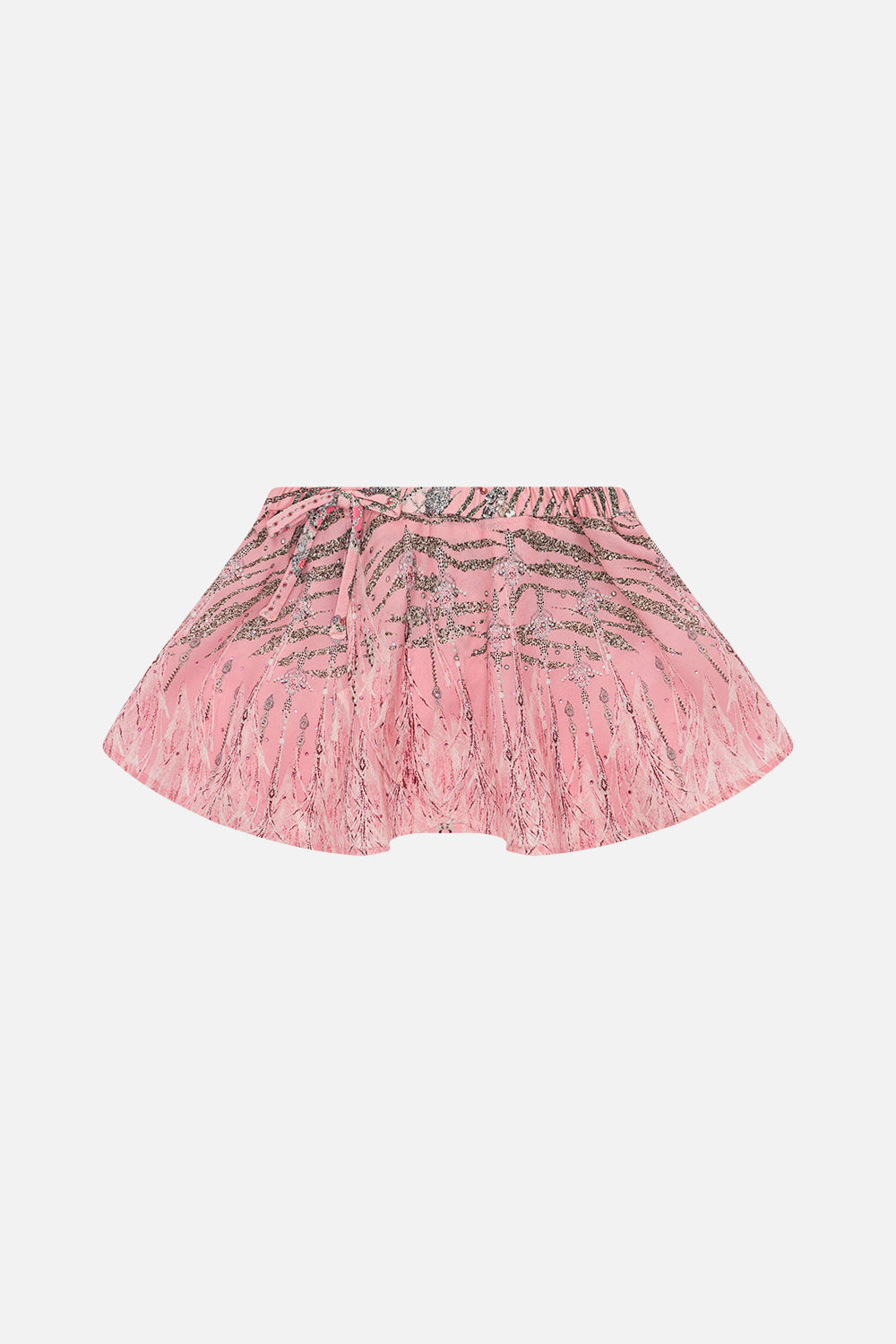 Kids Ballet Wrap Skirt 4-10 Starship Sistas print by CAMILLA