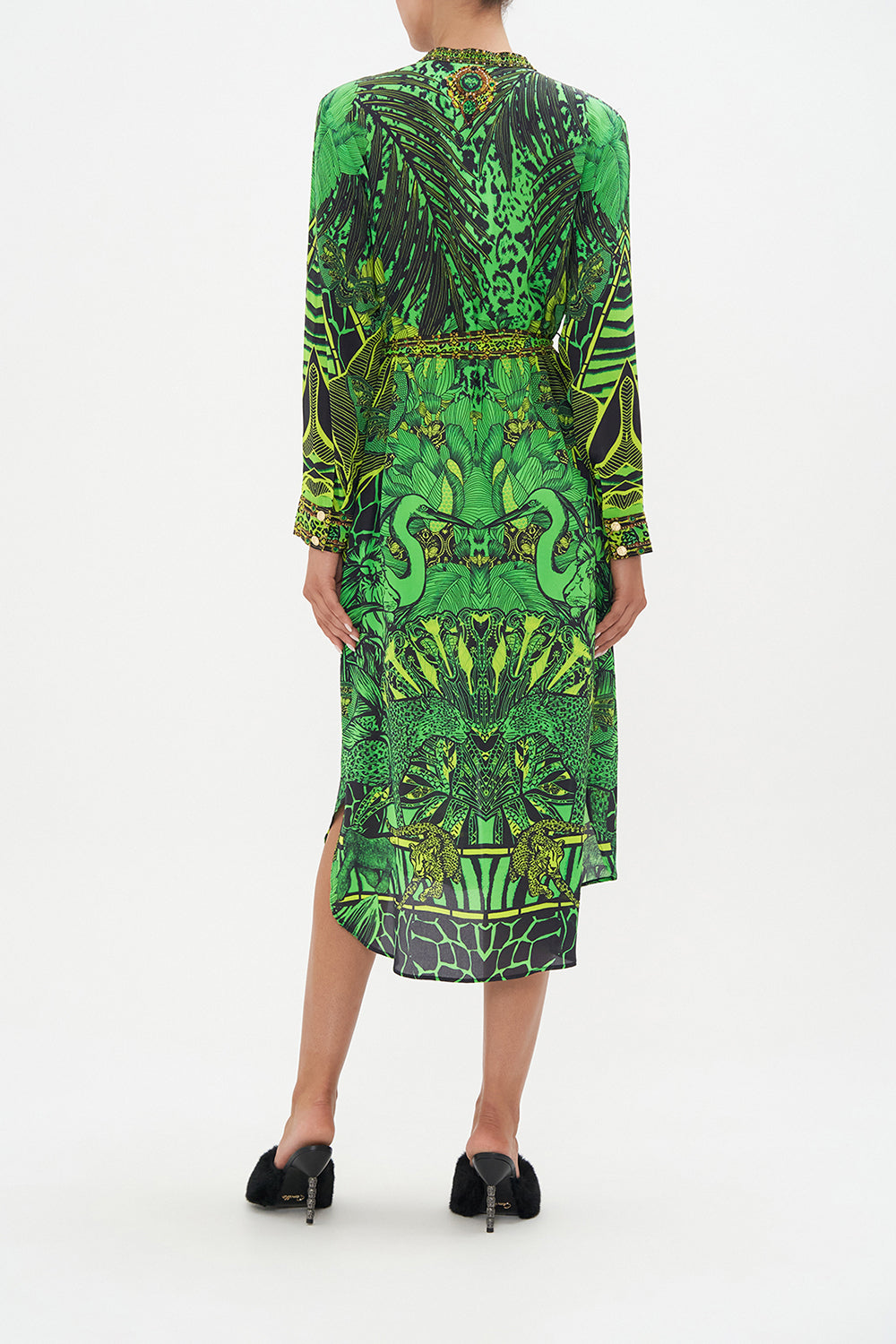 MID LENGTH SHIRT DRESS GORILLA GROOVE