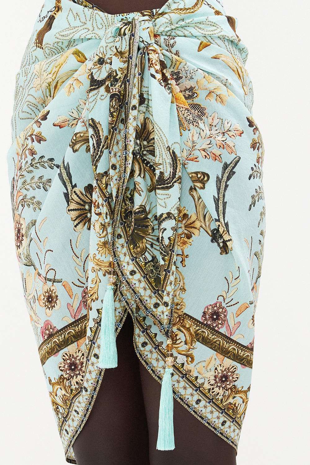 SHORT TASSEL SARONG ADIEU YESTERDAY