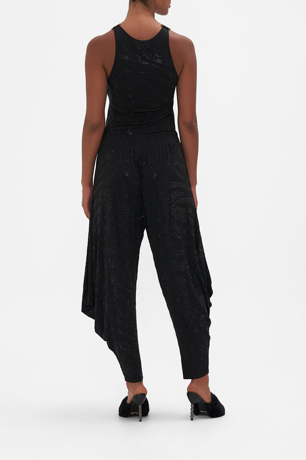 JERSEY DRAPE PANT WITH POCKET TAME MY TIGER