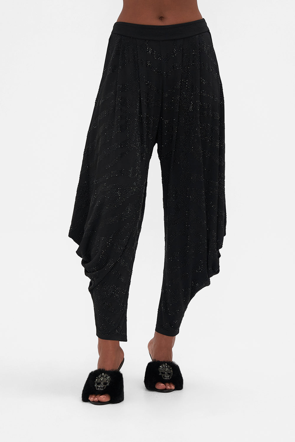 JERSEY DRAPE PANT WITH POCKET TAME MY TIGER