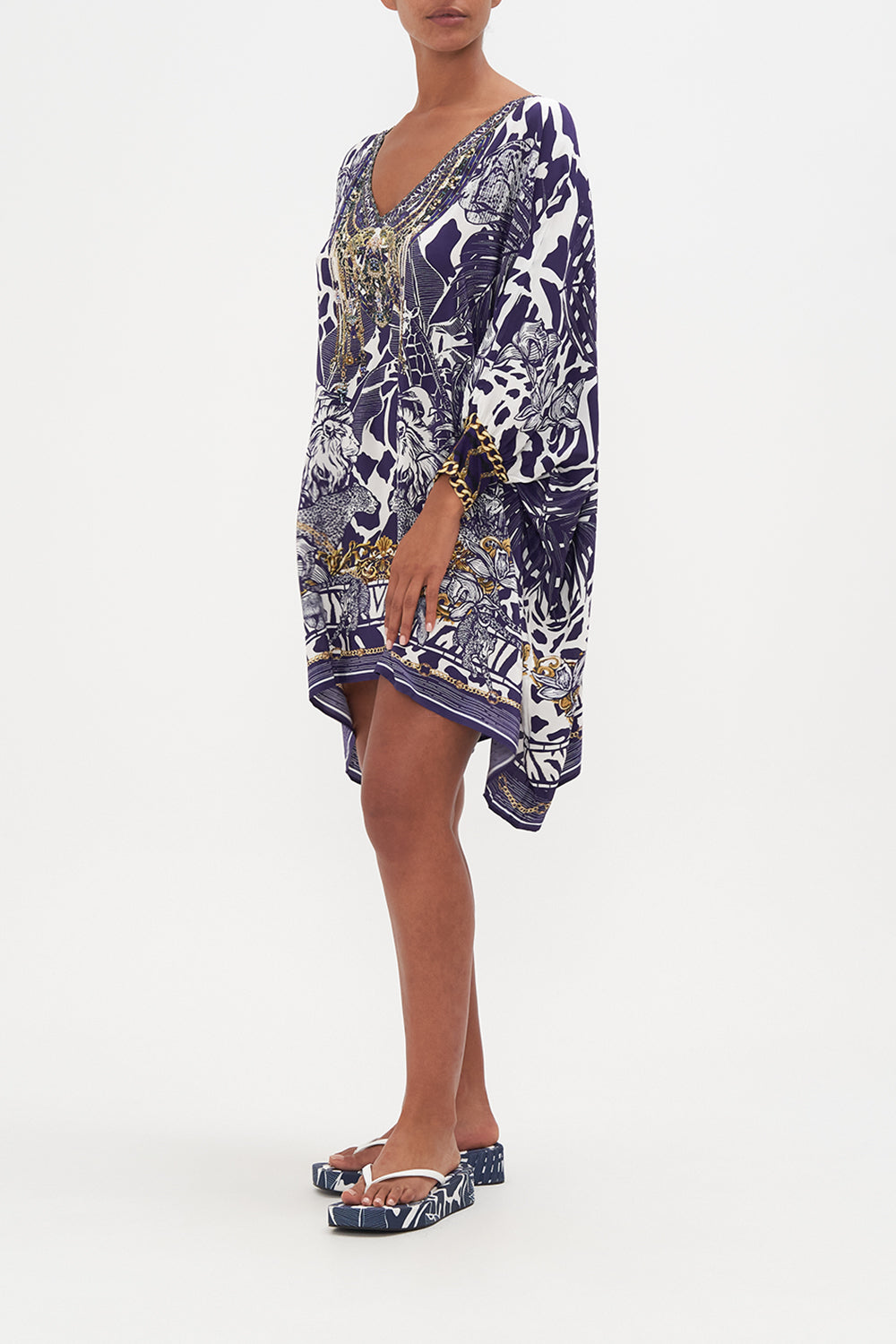 SHORT KAFTAN WITH CUFF WHERES YOUR HEAD AT