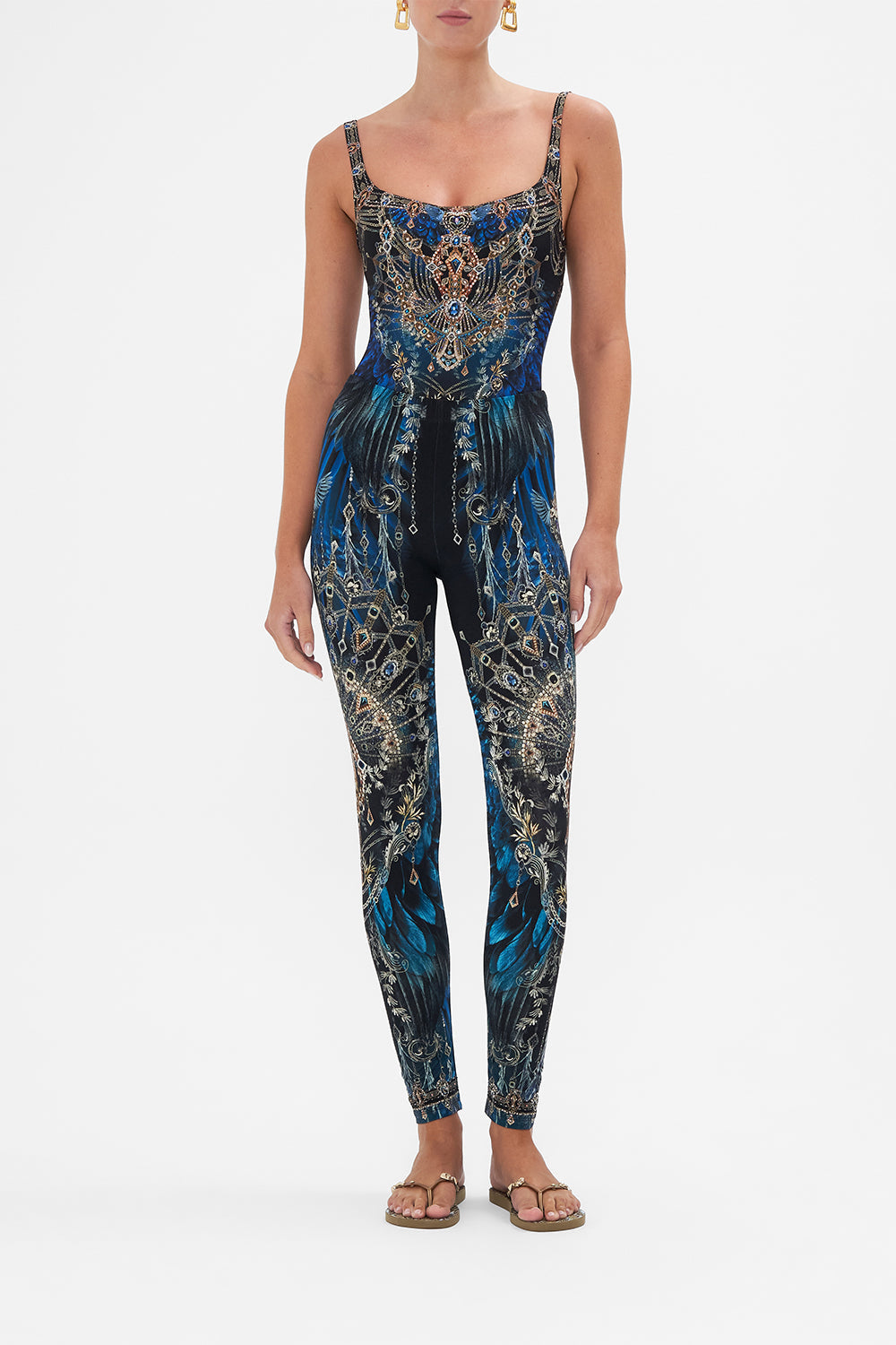 Leggings Ground Control print by CAMILLA