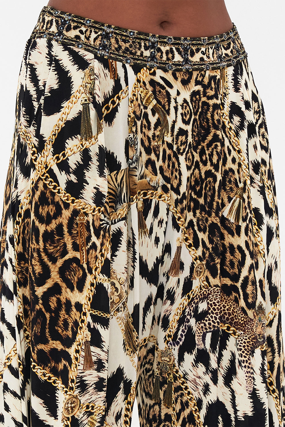 JERSEY DRAPE PANT WITH POCKET ROLE CALL