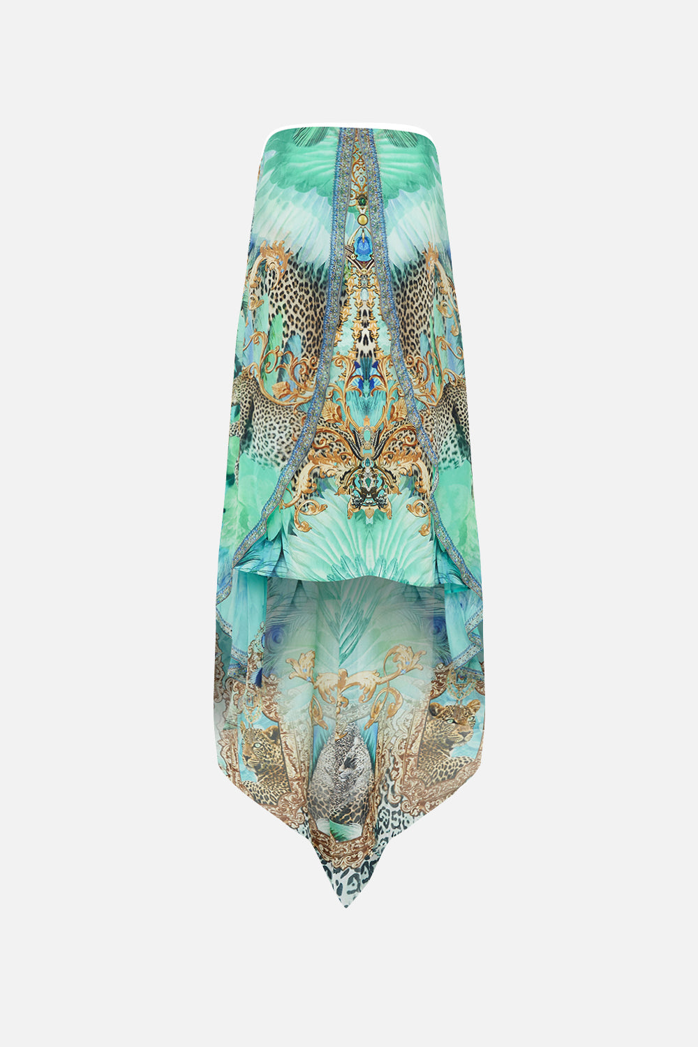 STRAPLESS OVERLAYER DRESS LAY OF THE LAND