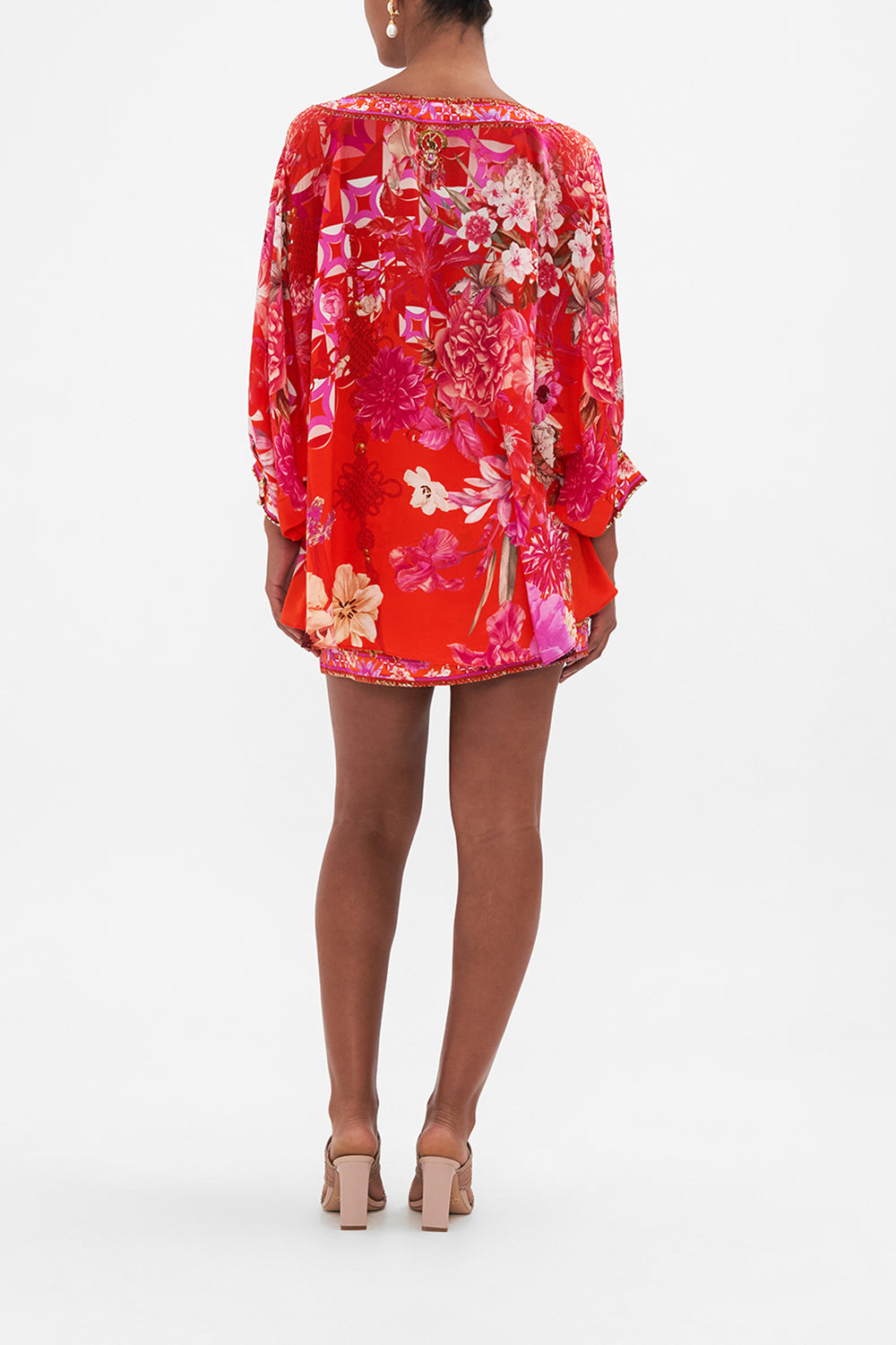 RAGLAN SLEEVE BLOUSE WITH CUFF SECRET GARDEN