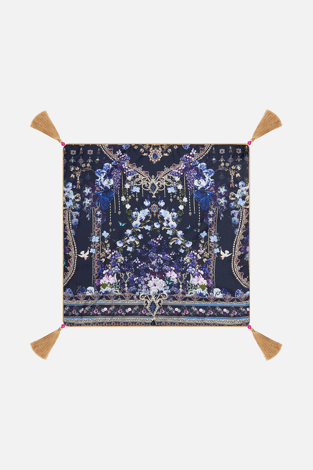 SMALL SQUARE CUSHION ROSE RENAISSANCE