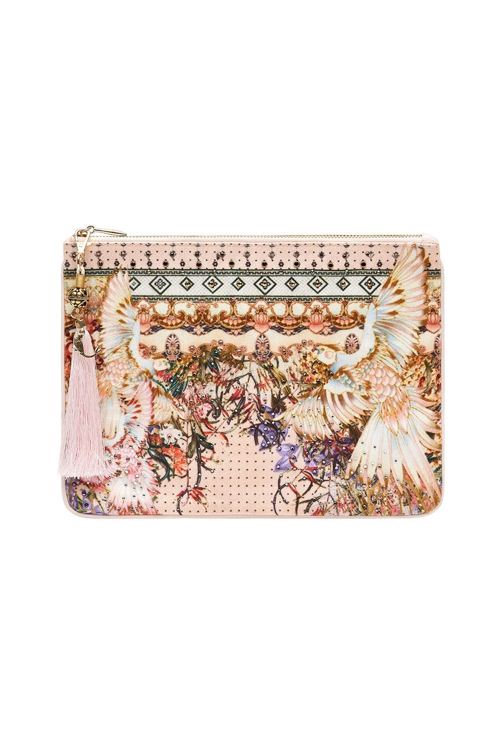 SMALL CANVAS CLUTCH KINDRED SKIES
