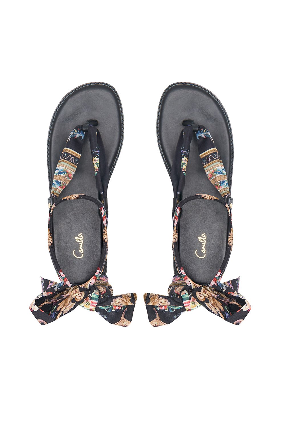 FABRIC TIE SANDAL JOIE DE VIVRE