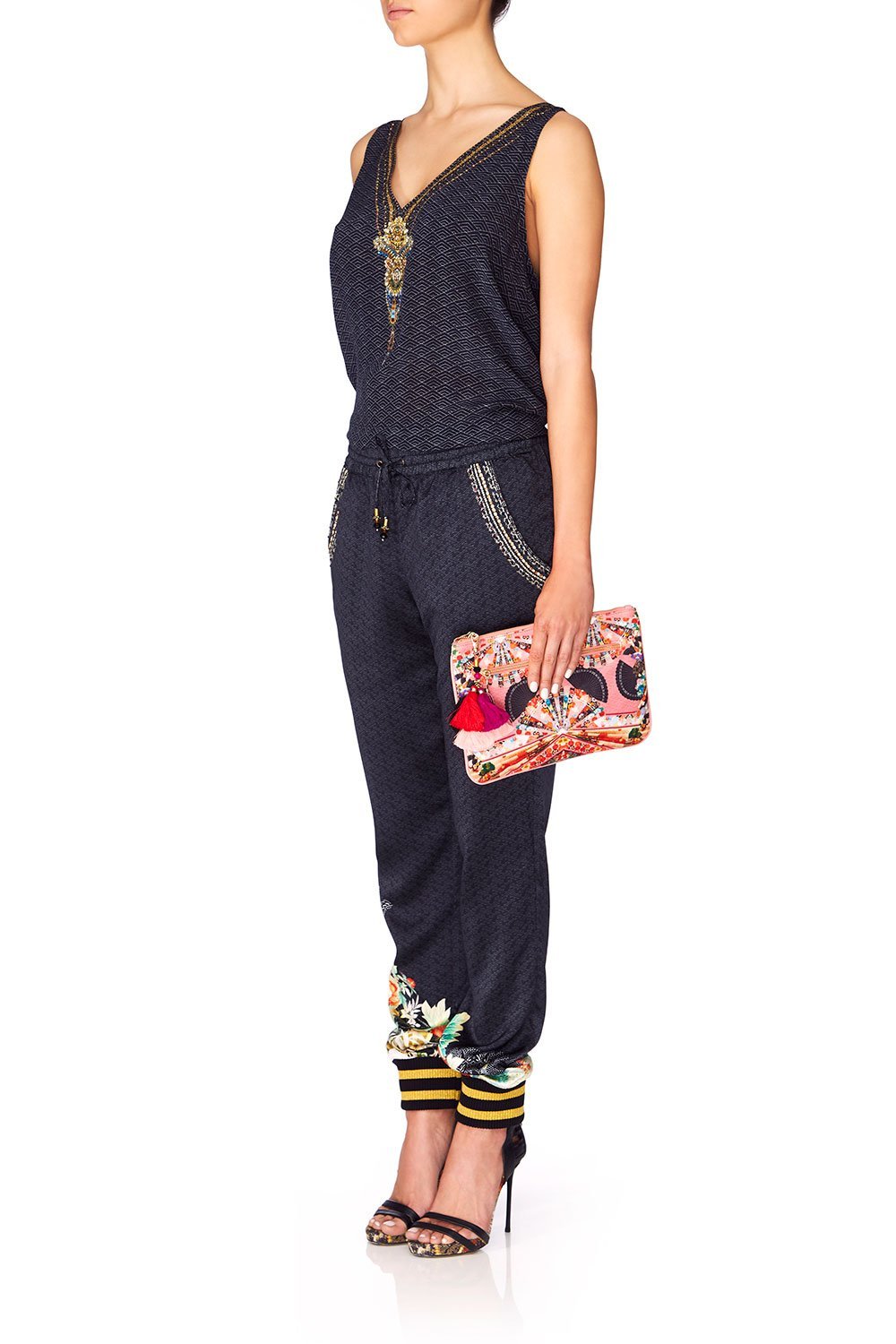 SMALL CANVAS CLUTCH POSTCARDS FROM MARS