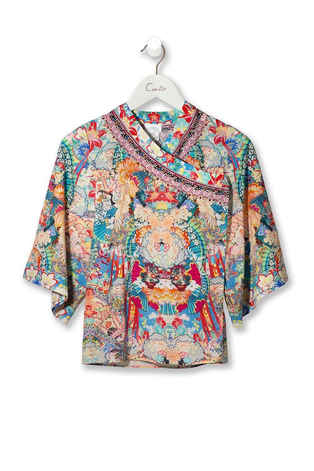 KIDS' KIMONO WRAP DRESS MISO IN LOVE