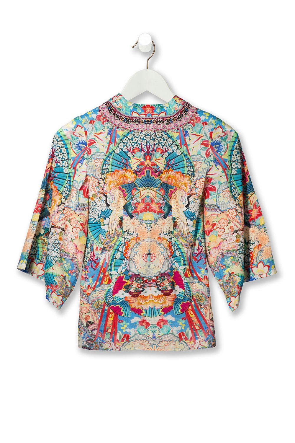 KIDS' KIMONO WRAP DRESS MISO IN LOVE