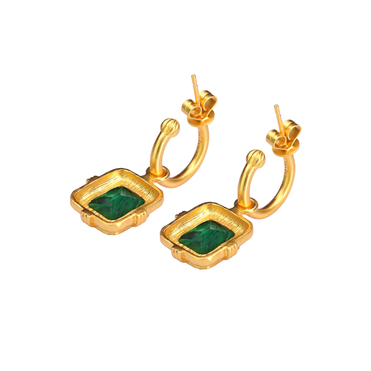 MALACHITE JULIE EARRINGS