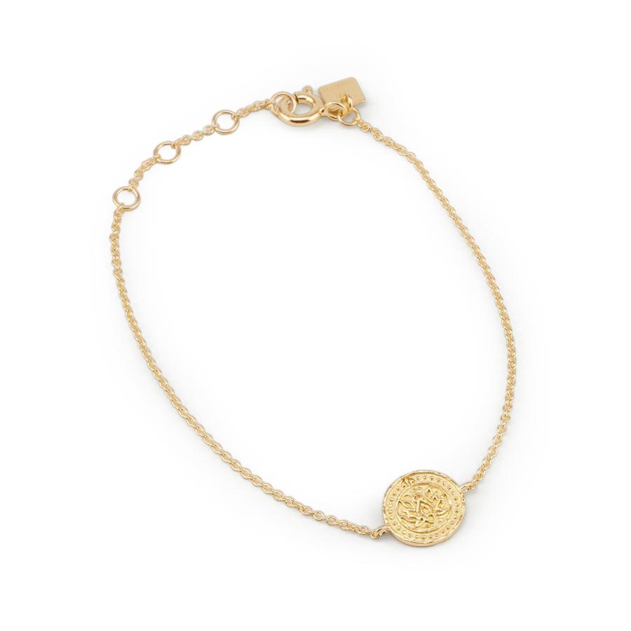 BY CHARLOTTE LOTUS BRACELET GOLD