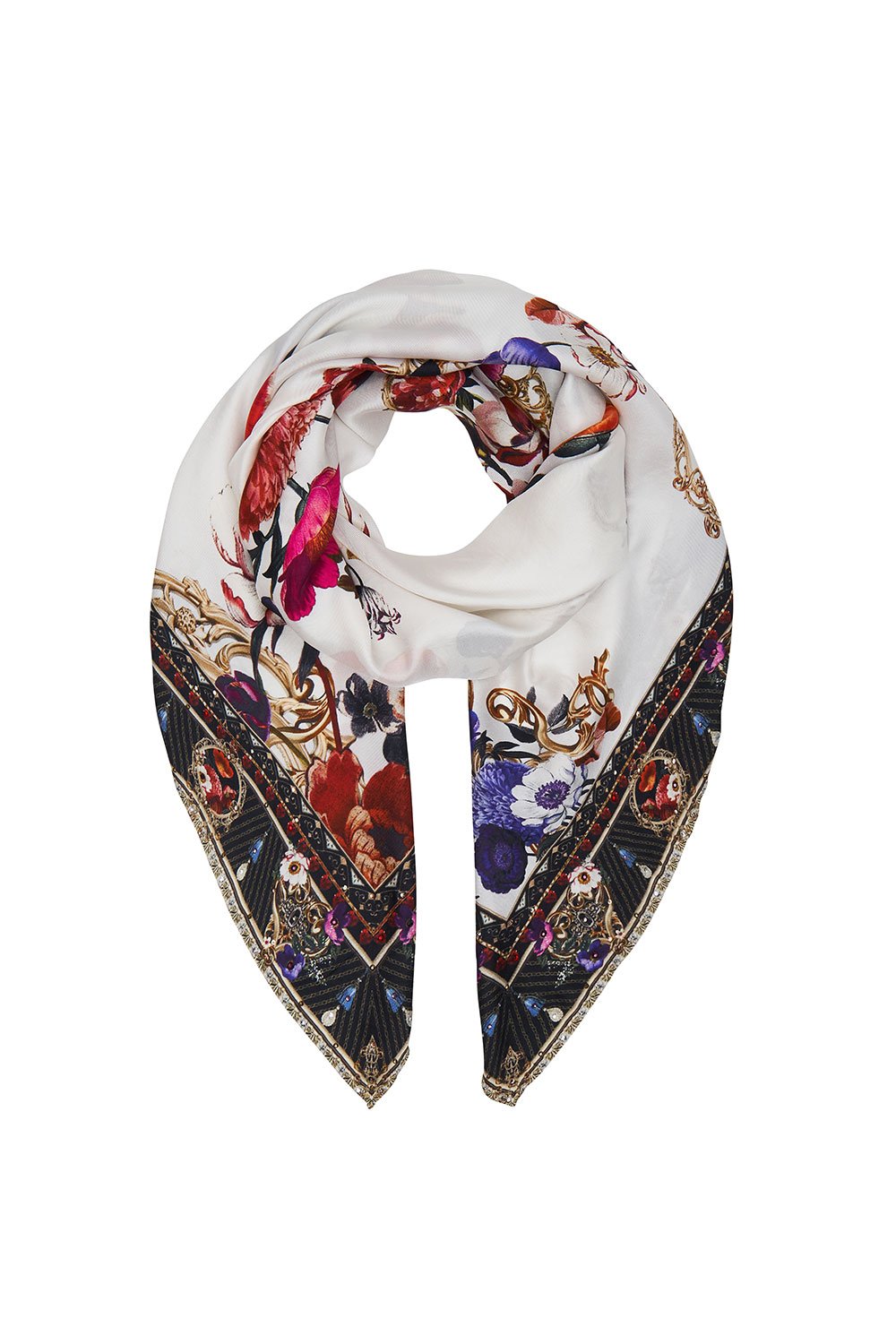LARGE SQUARE SCARF FAIRY GODMOTHER
