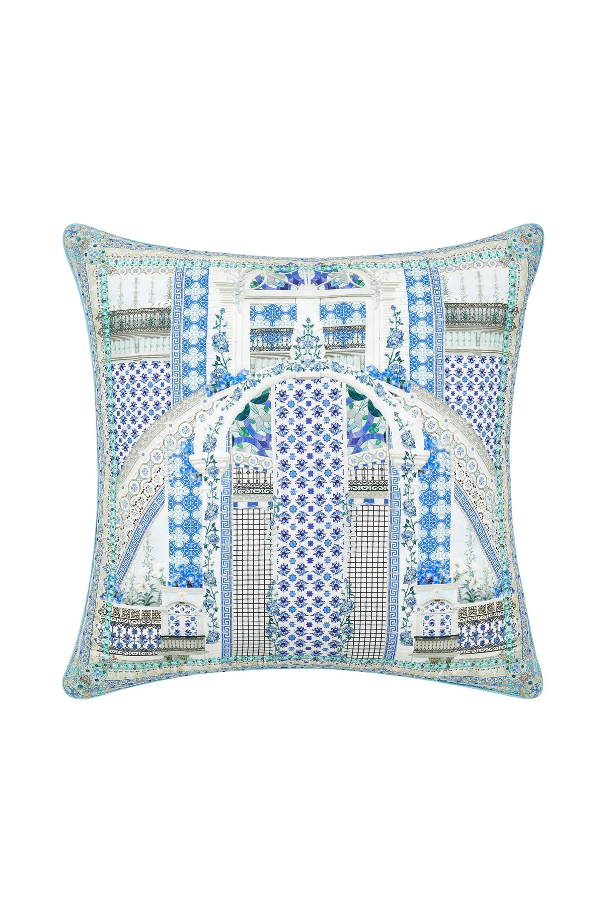 LARGE SQUARE CUSHION SALVADOR SUMMER