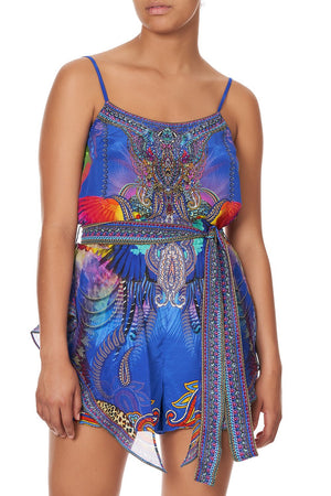 LAYERED PLAYSUIT PSYCHEDELICA