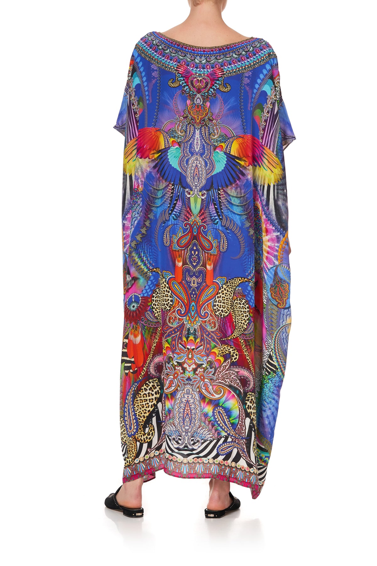 ROUND NECK KAFTAN PSYCHEDELICA