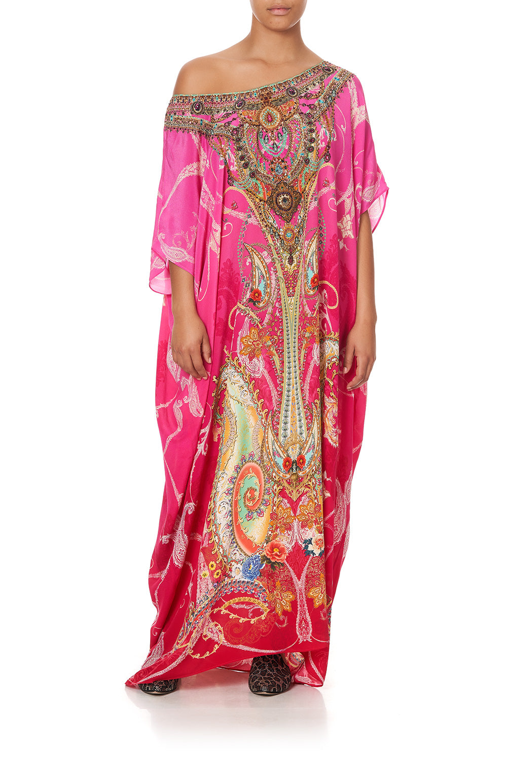ROUND NECK KAFTAN RAINBOW RHYTHM