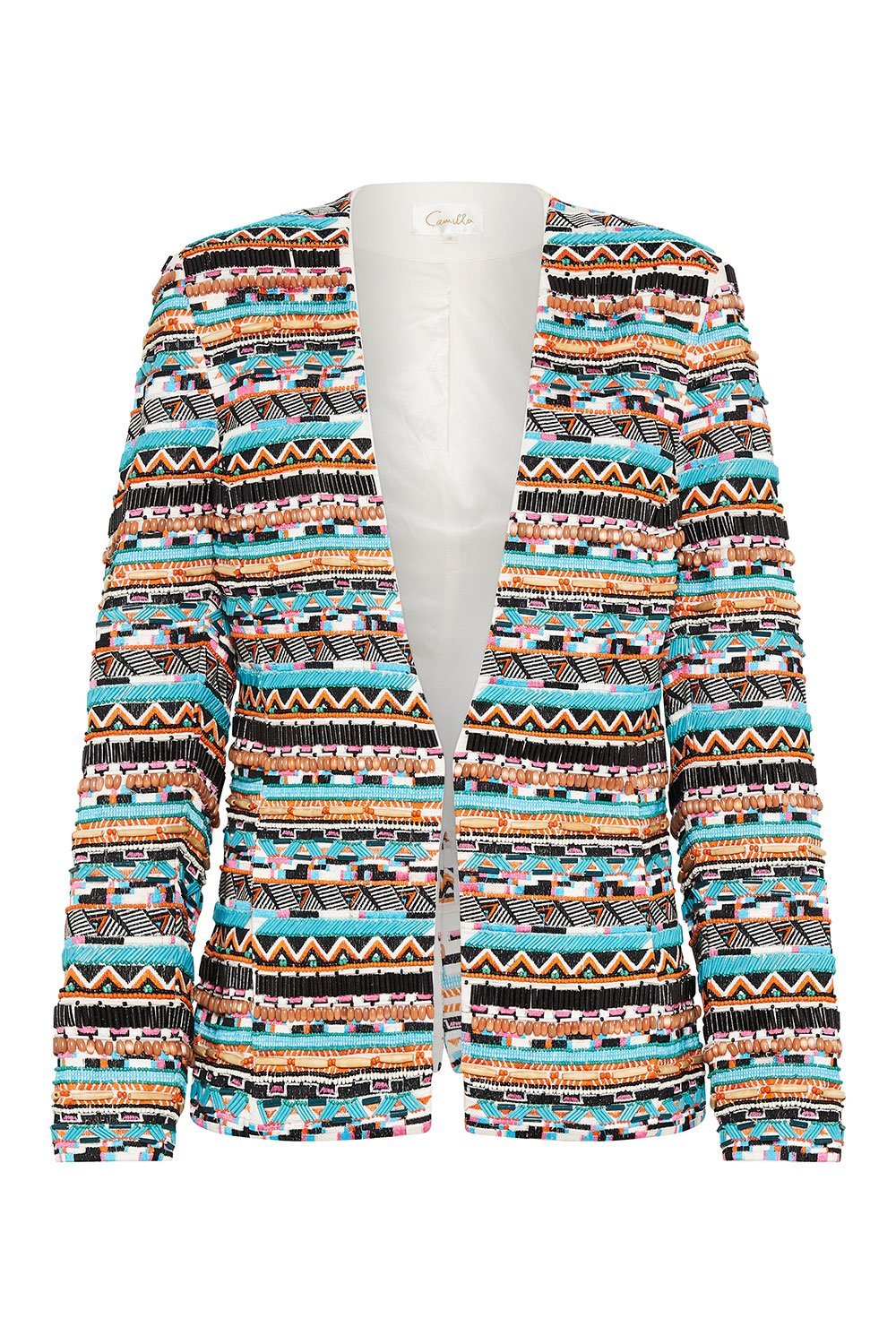 EMBELLISHED BLAZER JACKET MUTLI