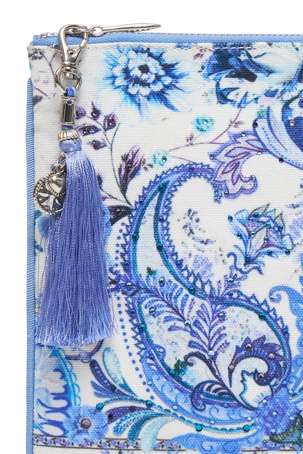 SMALL CANVAS CLUTCH TALKING ABOUT A REVOLUTION