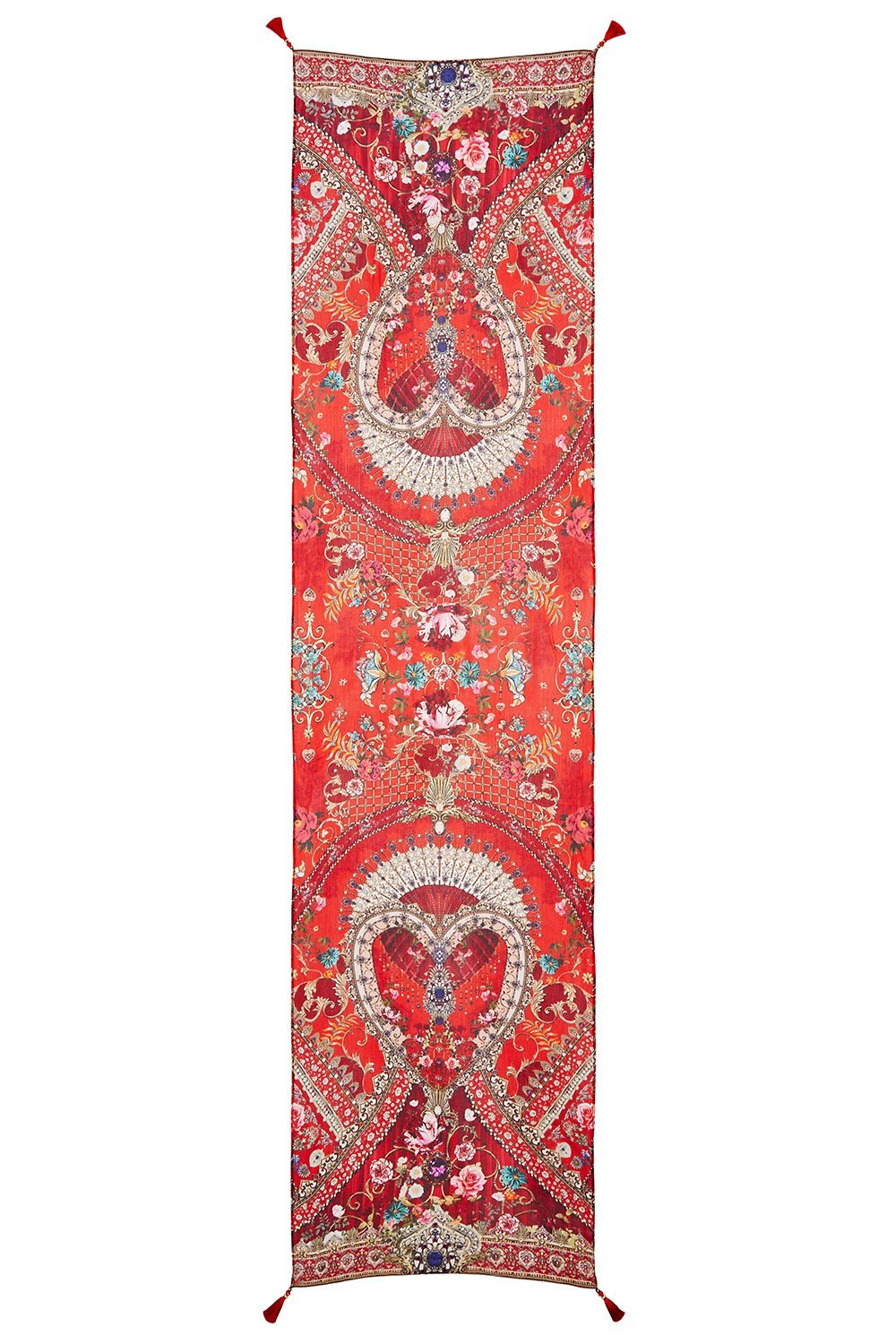 LONG SCARF CAMEOS CAN CAN