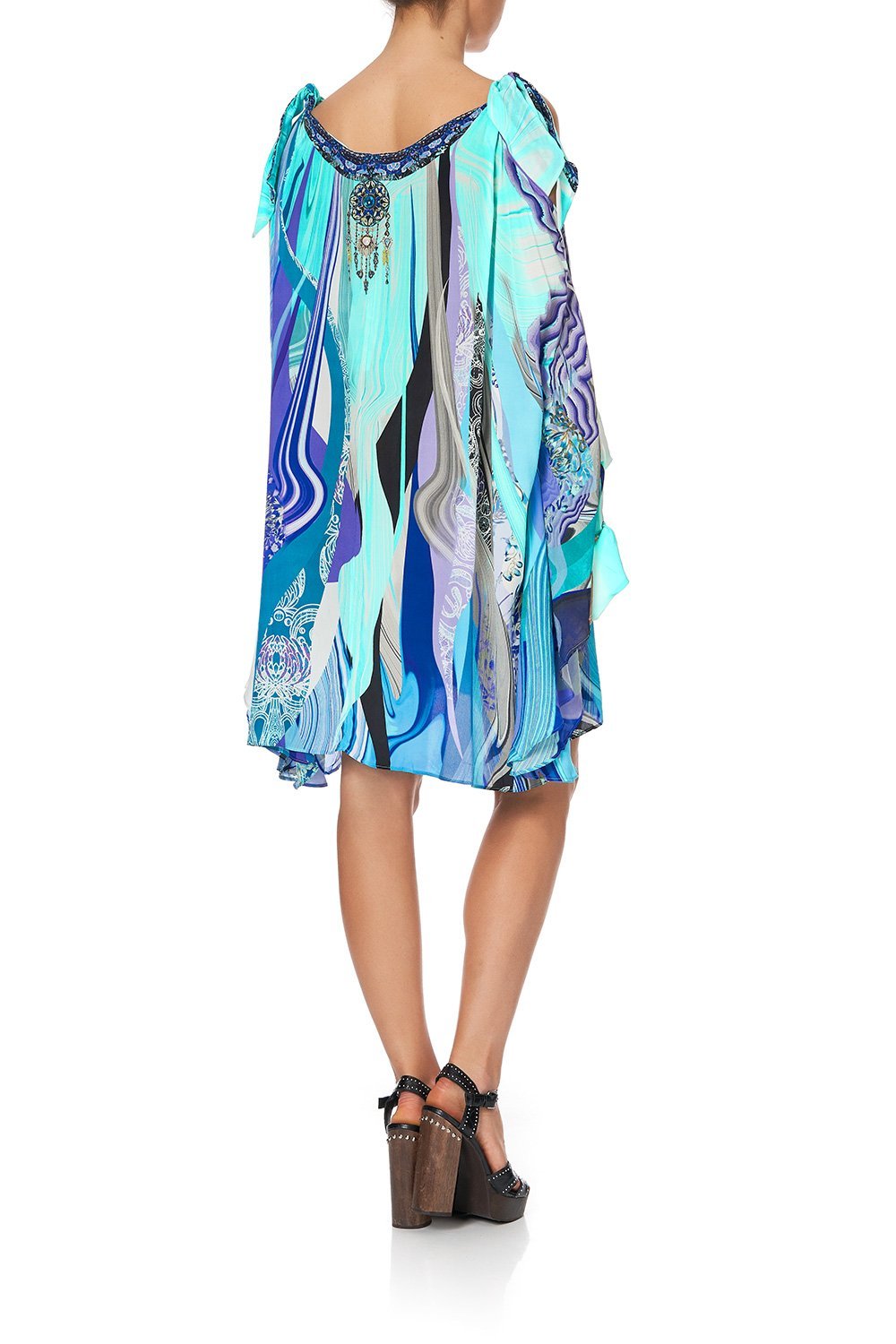 SCARF TIE SHORT KAFTAN WATEGOS WANDERLUST