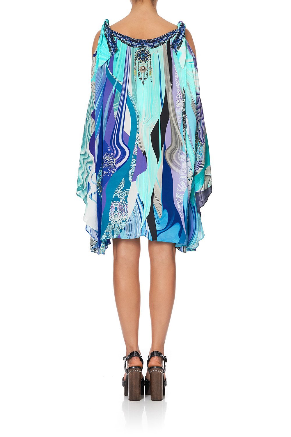 SCARF TIE SHORT KAFTAN WATEGOS WANDERLUST