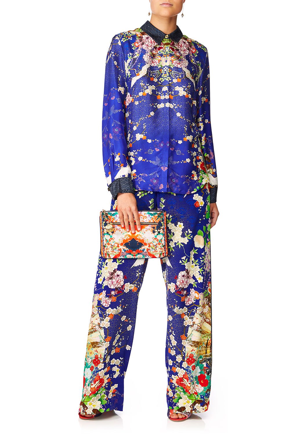 CAMILLA MAIKOS MIDNIGHT SLIM FIT LONG SLEEVE SHIRT