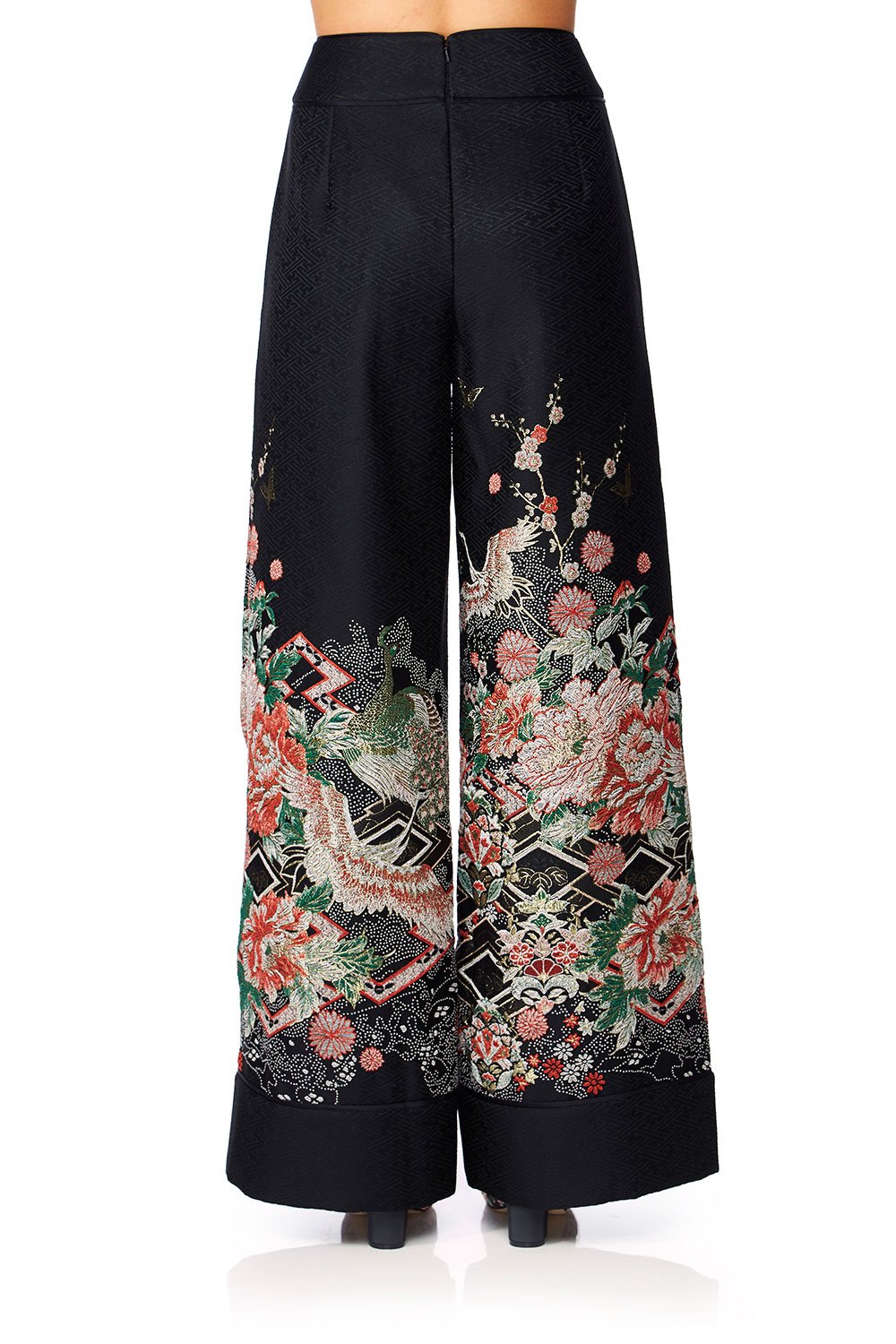 CAMILLA MIDNIGHT MOONCHILD JACQUARD TROUSERS