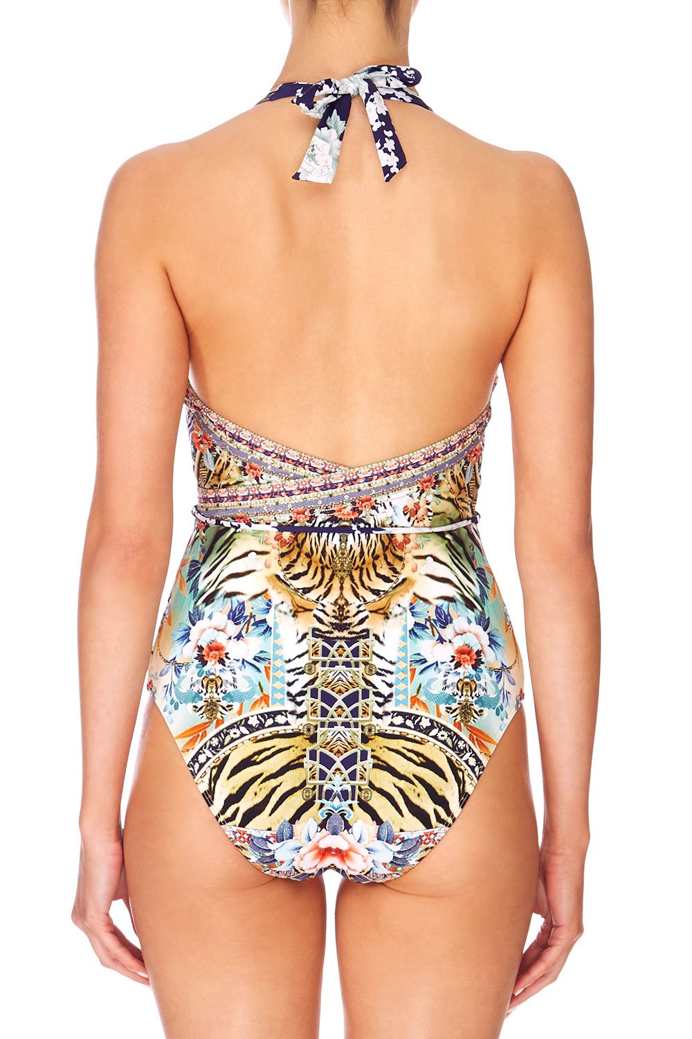 CAMILLA THE LONELY WILD ONE PIECE WITH BELT