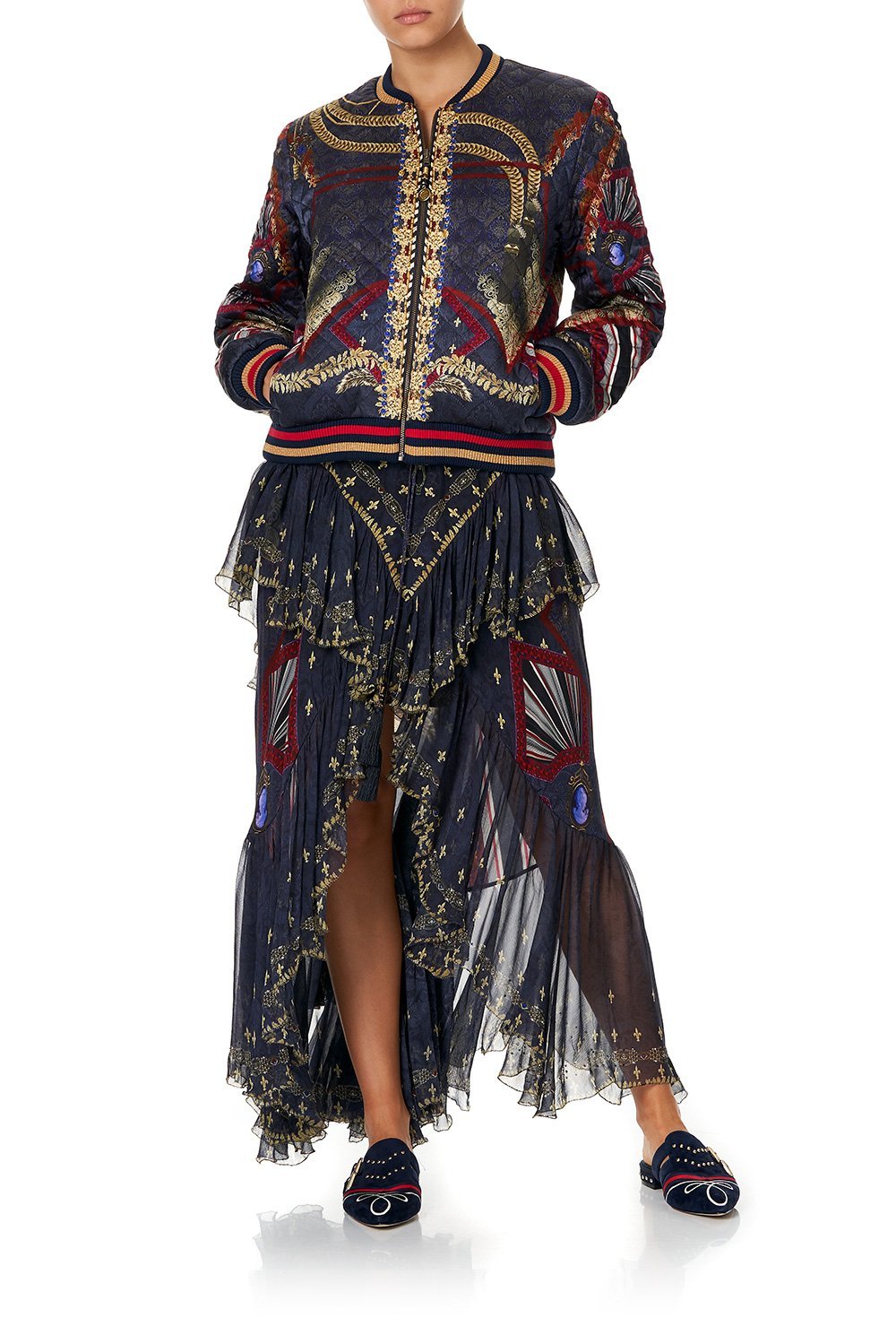 REVERSIBLE BOMBER JACKET THIS CHARMING WOMAN