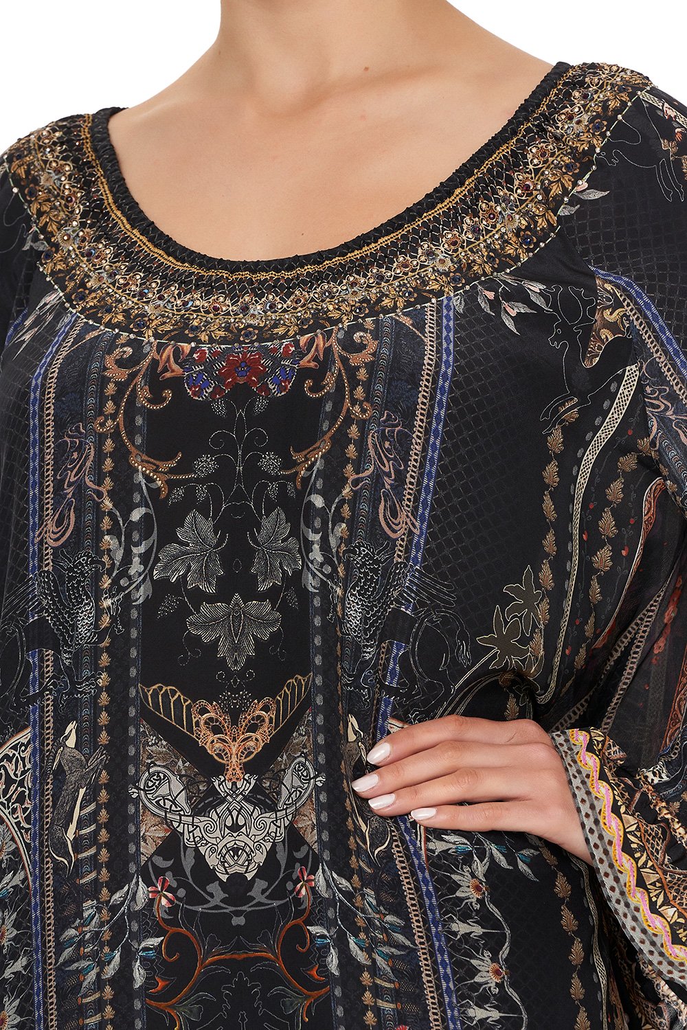 A LINE FRILL DRESS SON OF SEVEN QUEENS