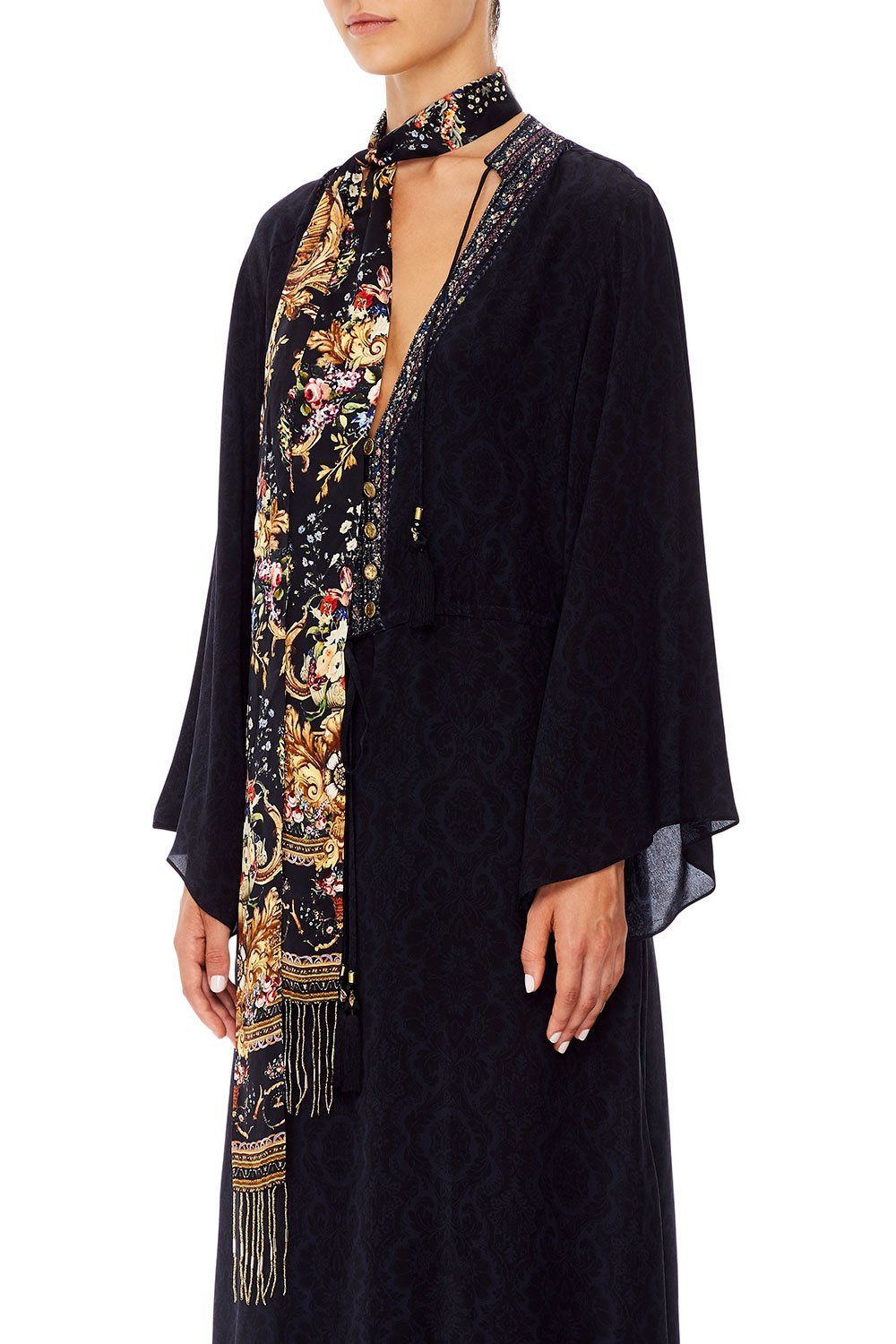 SKINNY SCARF FRIEND IN FLORA