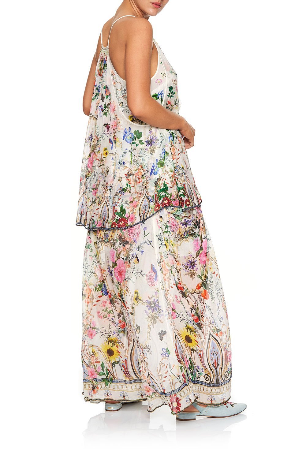 CAMILLA BACK OVERLAY TOP BOHEME